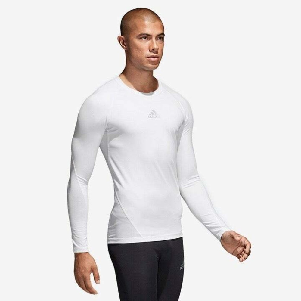 NWT men's sizes adidas Alphaskin Compression Gym Sports Athletic shirt CW9487
